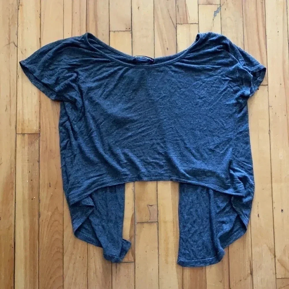 Grey  Brandy Melville top - Picture 2 of 3